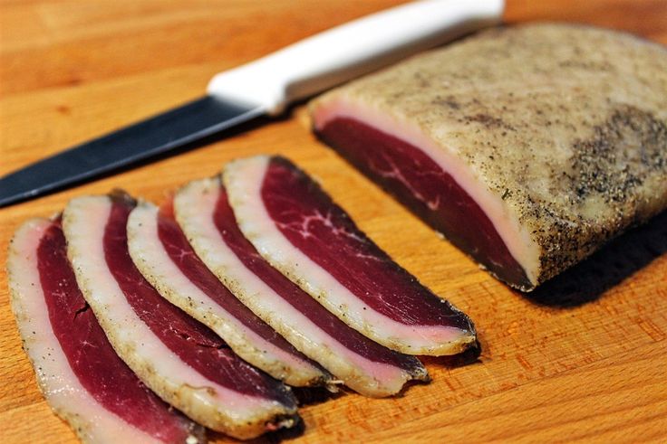 Magret de canard séché maison